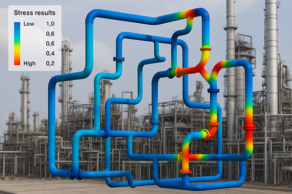 Engineering team providing site supervision and technical coordination